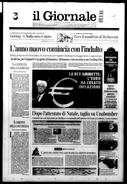 Il giornale : quotidiano del mattino